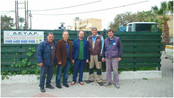 Αυτοψία με συναδέλφους της ΔΕΥΑΡ για θέματα Υγείας και Ασφάλειας στην Εργασία. Στήριξη όσων εργαζομένων διώκονται για ευθύνες της Επιχείρησης