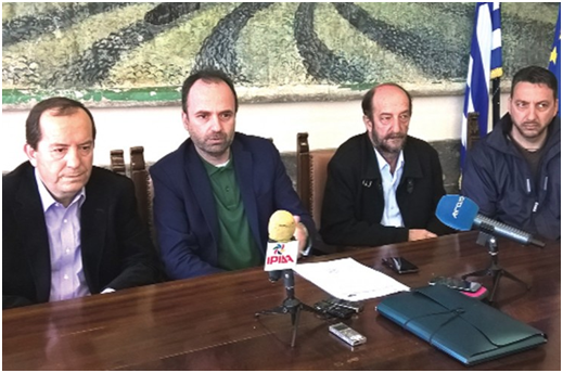 Συνέντευξη Τύπου για τον τεχνικό κλάδο με τον Πρόεδρο Σάββα Χατζησάββα και την ηγεσία του Εργατικού Κέντρου Ρόδου