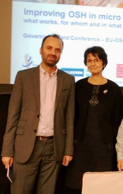 Από τη συνάντηση του προέδρου της ΟΣΕΤΕΕ Ανδρέα Στοϊμενίδη ως εκπροσώπου της ΓΣΕΕ, με την Επίτροπο της Ε.Ε για την Απασχόληση και τα Κοινωνικά Δικαιώματα κ. Marianne Thyssen.
